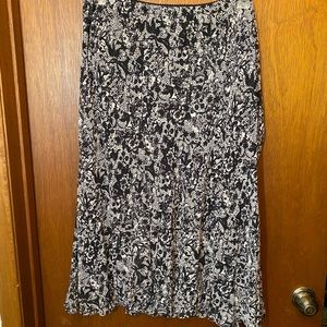 East 5th Lace Print Skirt